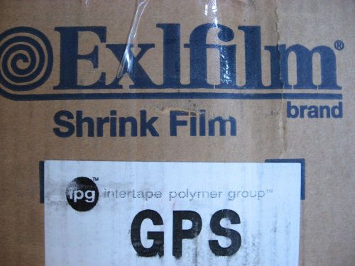 EXLFILM SHRINK FILM 15&#034; W  60 GAUGE TYPE CF ONE ROLL GPS IK6F1500  4375&#039;  NEW
