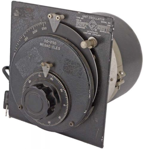 General Radio 1215-B 50-250Mc Radio Frequency Lab Power Source Unit Oscillator