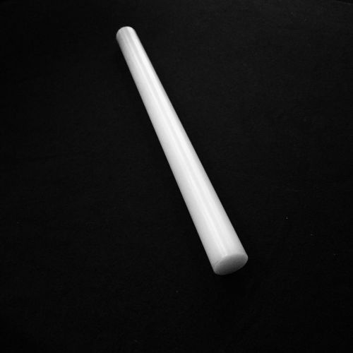 .25&#034; White Natural Delrin Acetal Plastic Rod - Price per Foot- Cut to Size!