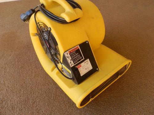 Dayton 1/2 HP Portable Carpet Floor Blower Model 3C999C  3500CFM/2870CFM