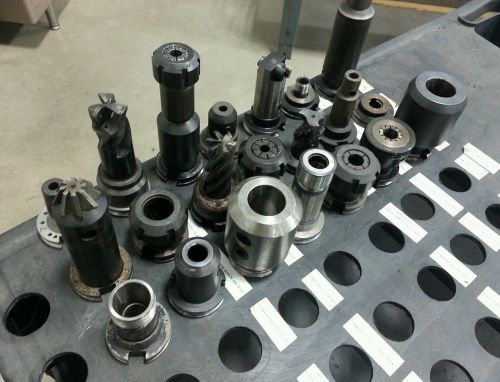 LOT OF 20 MISC. CAT 40 TOOL HOLDERS