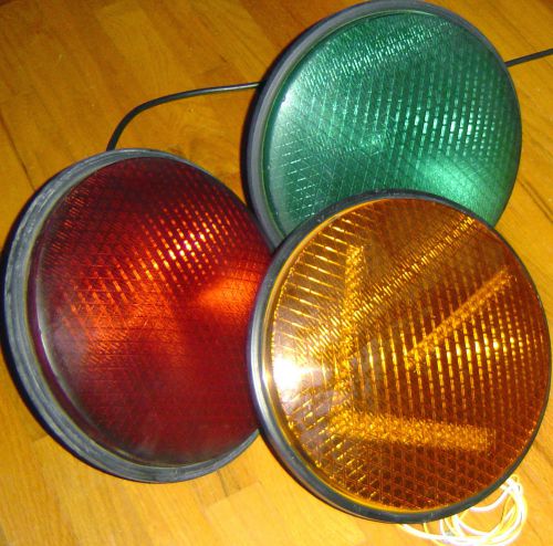 Dialight Traffic Signal Lights 12&#039;&#039; LED Red Yellow Arrow Green