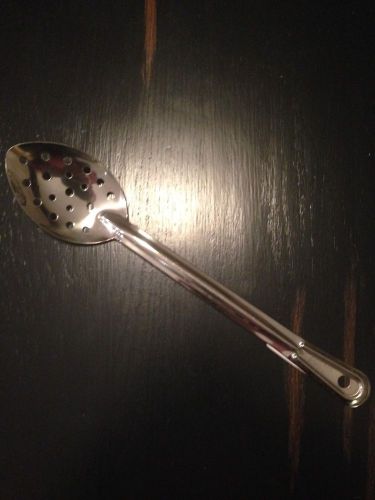 Perforated serving spoon(s) 13&#034; stainless steel for sale
