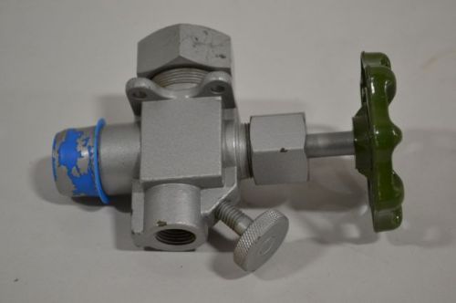 New penberthy n7b 64250-000 steel 3/4in npt 3/4in tube gage valve d202836 for sale