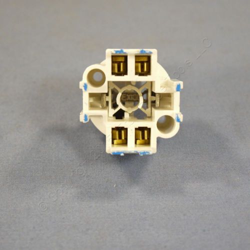 Leviton Compact Fluorescent Lampholder Light Sockets Screw Down G24d-5 26725-4A5