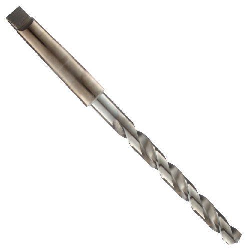 Cleveland 2440 Cobalt Steel Taper Shank Drill Bit  Gold Oxide Finish  #3 Morse T