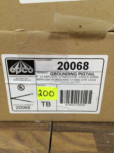 EPCO GROUNDING PIGTAIL - QTY 200