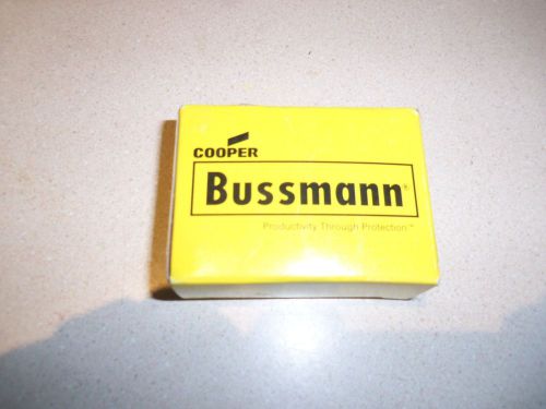 Box of TEN (10) Cooper Bussmann FRN-R-8 FuseTron Fuses
