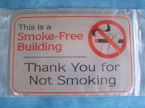 United visual products this is a smoke-free facility thank you for not smoking for sale