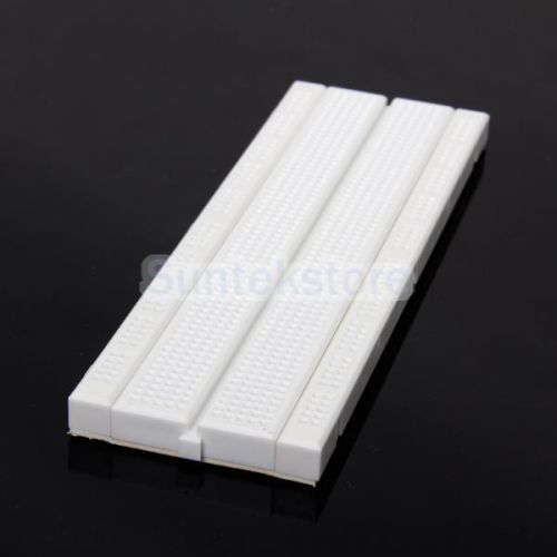 830 tie point pcb breadboard solderless bread board abs test diy mb-102 for sale