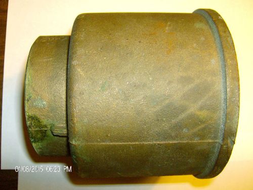 Bronze reducer or adapter dwv,  3&#034; by 4&#034; for sale