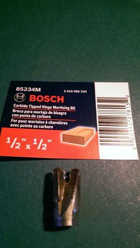 Bosch 1/2-in Carbide-Tipped Straight Bit  85234M***