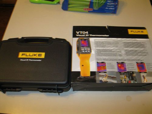 Fluke flk-vt04 visual infrared thermometer vt04 free expedited shipping for sale