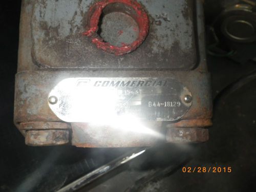 P25X Commercial Hydraulic Pump P25X307BEIL12-47 1&#034; shaft  1/4 sheer key 4 bolt