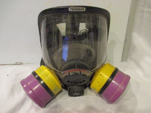 North 7600 Series Full Face Respirator with Speech Diaphragm-760008AS--P/N80802