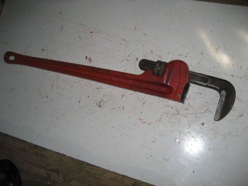 Ridgid 36&#034; Pipe Wrench With Sharp Jaws