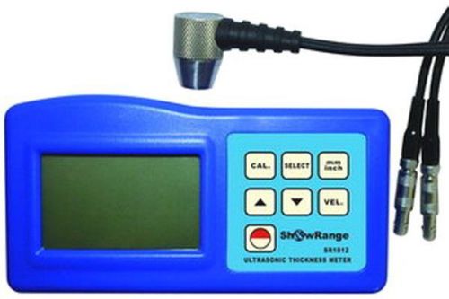 SR1812C ultrasonic thickness meter gauge 1.2-225mm 0.05-9inch thickness tester