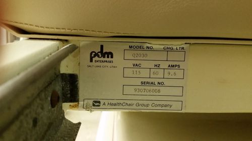 PDM Podiatry Chair