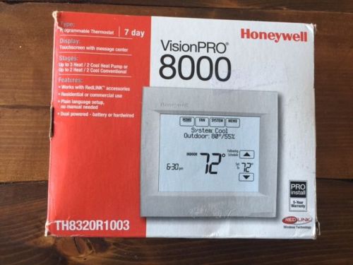 Honeywell Vision Pro 8000 Th8321r1001 Thermostat Programable touchscreen