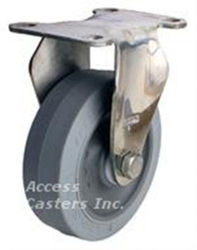 04xs04051r 4&#034; stainless steel rigid caster from albion, 300 lbs capacity for sale