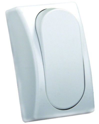 JR Products 13575 White SPST Modular On/Off Single Switch