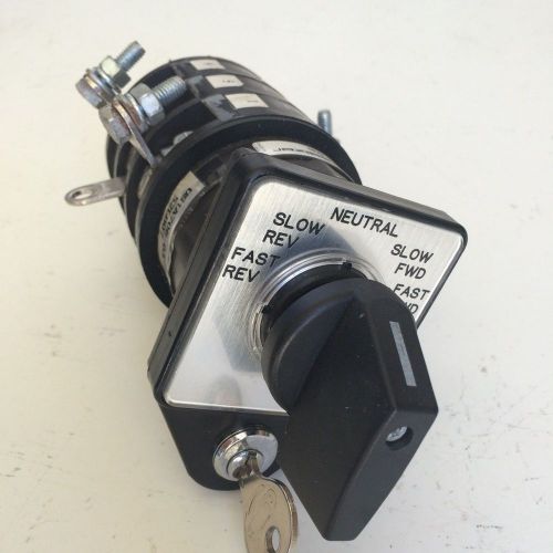 Salzer S440 rotary cam switch Duffy electric boat, forward reverse neutral