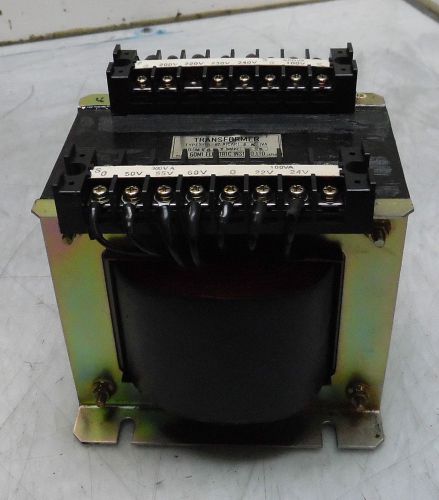 Gomi electric transformer, type# mtr-123, 1.0 kva, 220 to 100-55-24v, used for sale