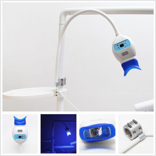 Dental Teeth Whitening Light Lamp Flexible Arm Accelerator Blue Light Fit Chair