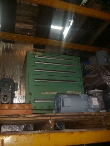 5 DRAWER GREEN TOOLING CABINET