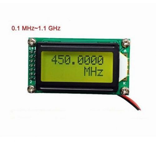 1 MHz ~ 1.1 GHz Frequency Counter Tester Measurement For Ham Radio PLJ-0802-C