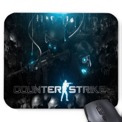 Counter Strike Logo On Mouse Pad Anti Slip for Gaming