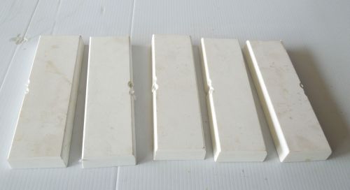1&#034; WHITE KING StarBoard HDPE lot of 5 pieces