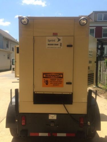 30kw kohler trailer mount diesel generator with parkit 360 tender for sale