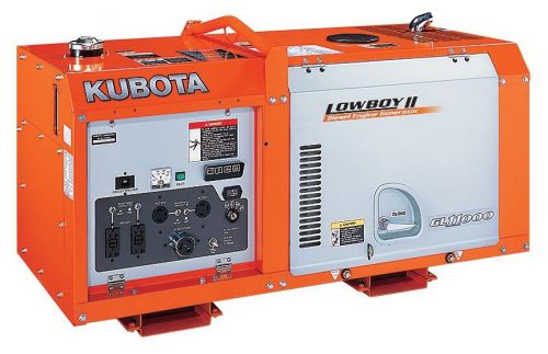 Brand New Kubota GL11000 Series Lowboy II Diesel Generator 11kW 11,000 Watts
