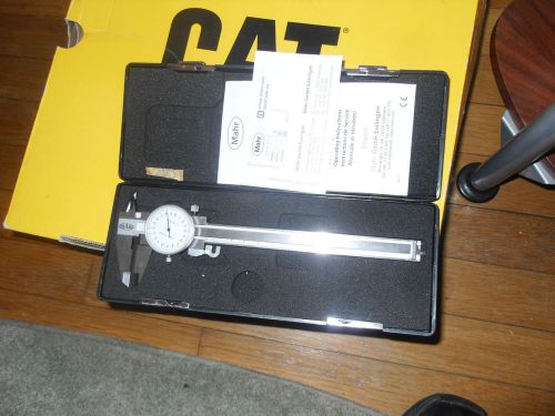 shars dial type  machinest calipers with foam fitted hard case &amp; info sheets