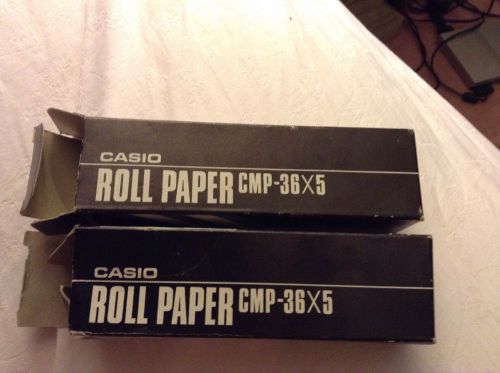Casio Roll Paper CMP-36x5 thermal silver 9 rolls Japan