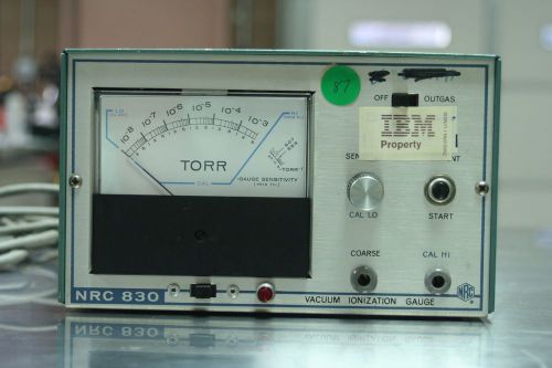 NRC 836 VACUUM IONIZATION GAUGE