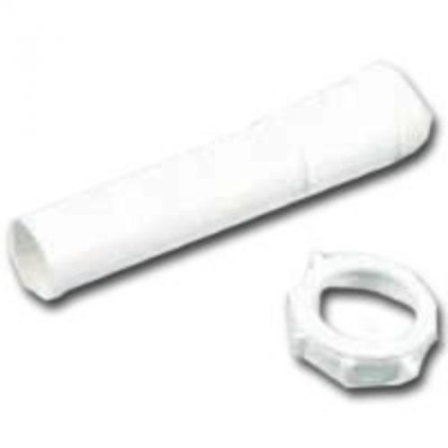 Slip-joint extension tube, 1-1/2&#034; x 6&#034; plumb pak pipe fittings pp55-2w for sale