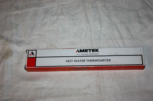 Ametek U.S. Gauge 005640- Hot Water Thermometer 40-260F 3/4&#034;NPT NIB