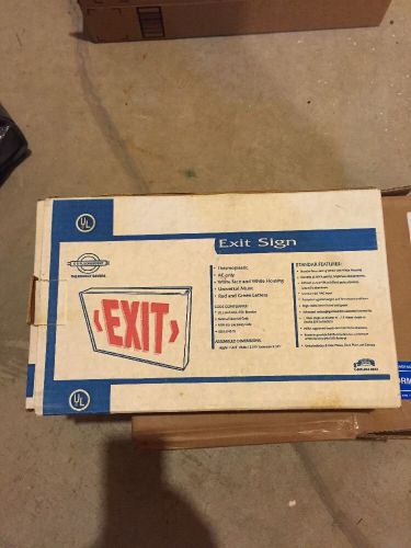 Lighted EXIT sign New