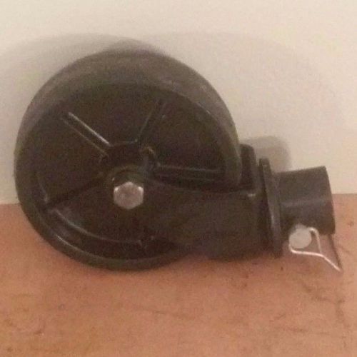 Scaffolding wheel 6&#034; harden rubber w/locking pin # for sale