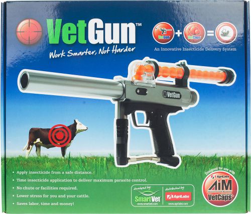 Vetgun for cattle co2 propelled parasiticide gelcap delivery system aim-l gelcap for sale