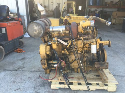 286 HP CAT 3306 Engine, Running Take Out of 330 CAT Excavator