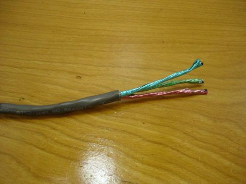 Belden 9873 wire 3 pair 6 conductor 20awg cable computer audio control 25 ft rol for sale