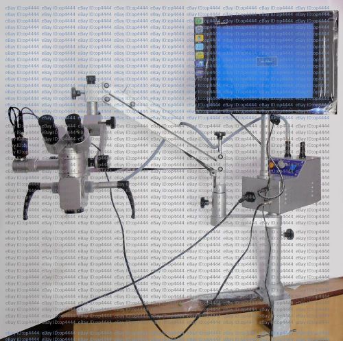 New style, portable dental microscope, 5 step (4x,6x,10x,16x,25x) with screen for sale