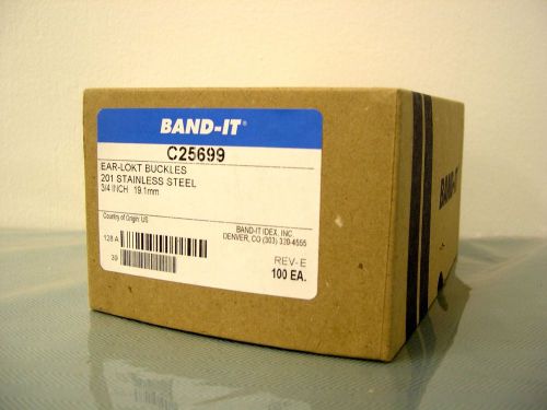 Band-it c25699 3/4&#034; stainless steel buckles for sale