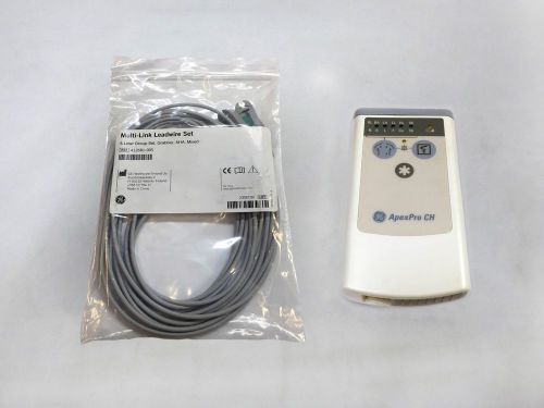 GE ApexPro CH Transmitter with Multi-Link 5-Leadwire Grabber Set