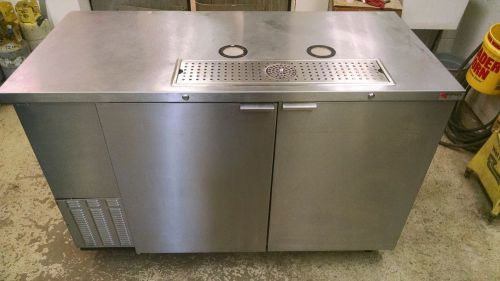MICRO MATIC COMMERCIAL 60&#034; DIRECT DRAW BAR 2 TOWER KEGERATOR BEER. MODEL MDD-58S