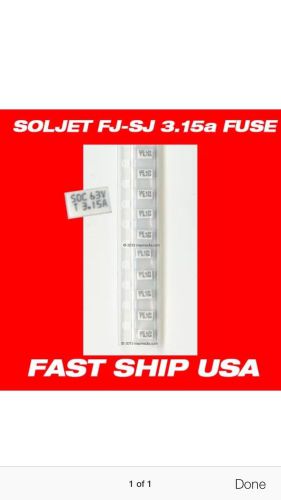 Main Board FUSE (10 pcs) for Roland Soljet SJ FJ 540 sc 545ex 640 740 745 3.15a
