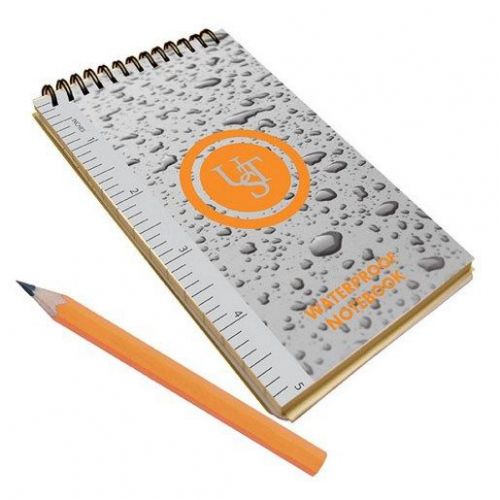 Ultimate Survival Tech 20-310-118 Waterproof Notebook Gray 4&#034;x6&#034;
